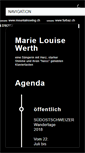 Mobile Screenshot of marielouisewerth.ch